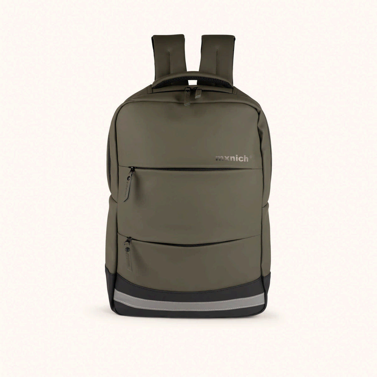 Mochila Urbana Impermeable Kaki con Compartimento para Portátil HUSH BACKPACK KHAKI