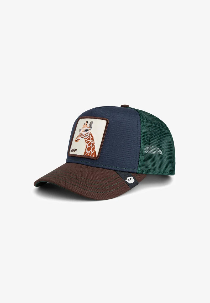 Gorra Goorin Bros Tricolor parche Giraffe marrón unisex