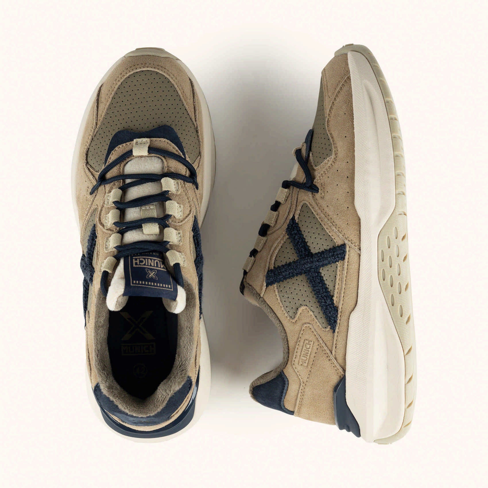 Deportiva Munich Nexa 26 color beige