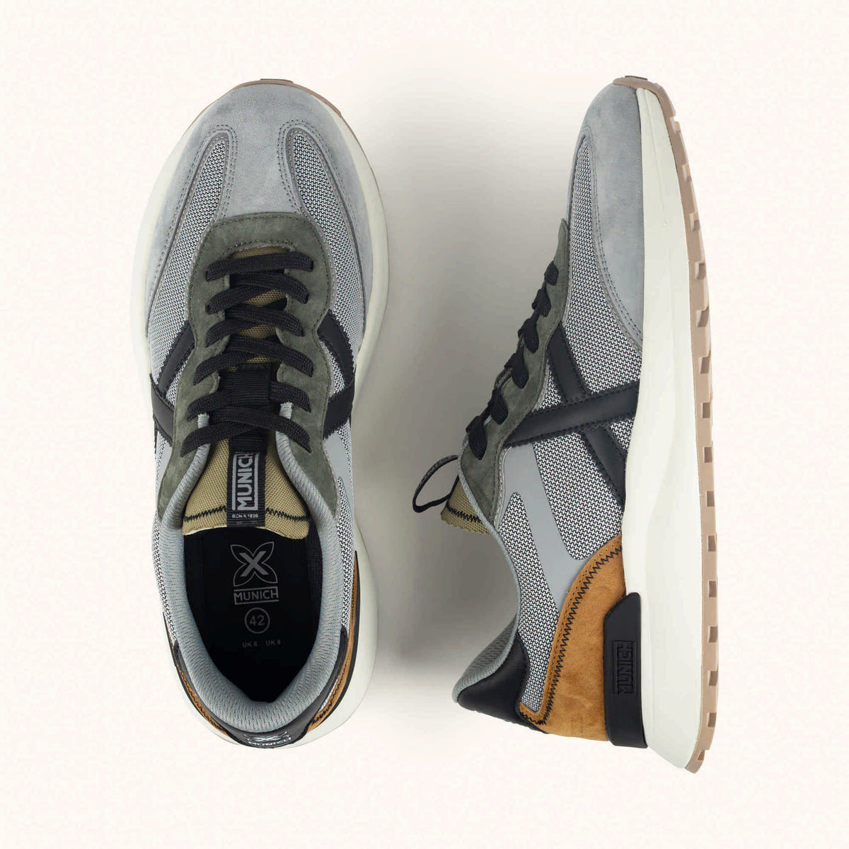Deportiva Munich Dynamix 20 color gris