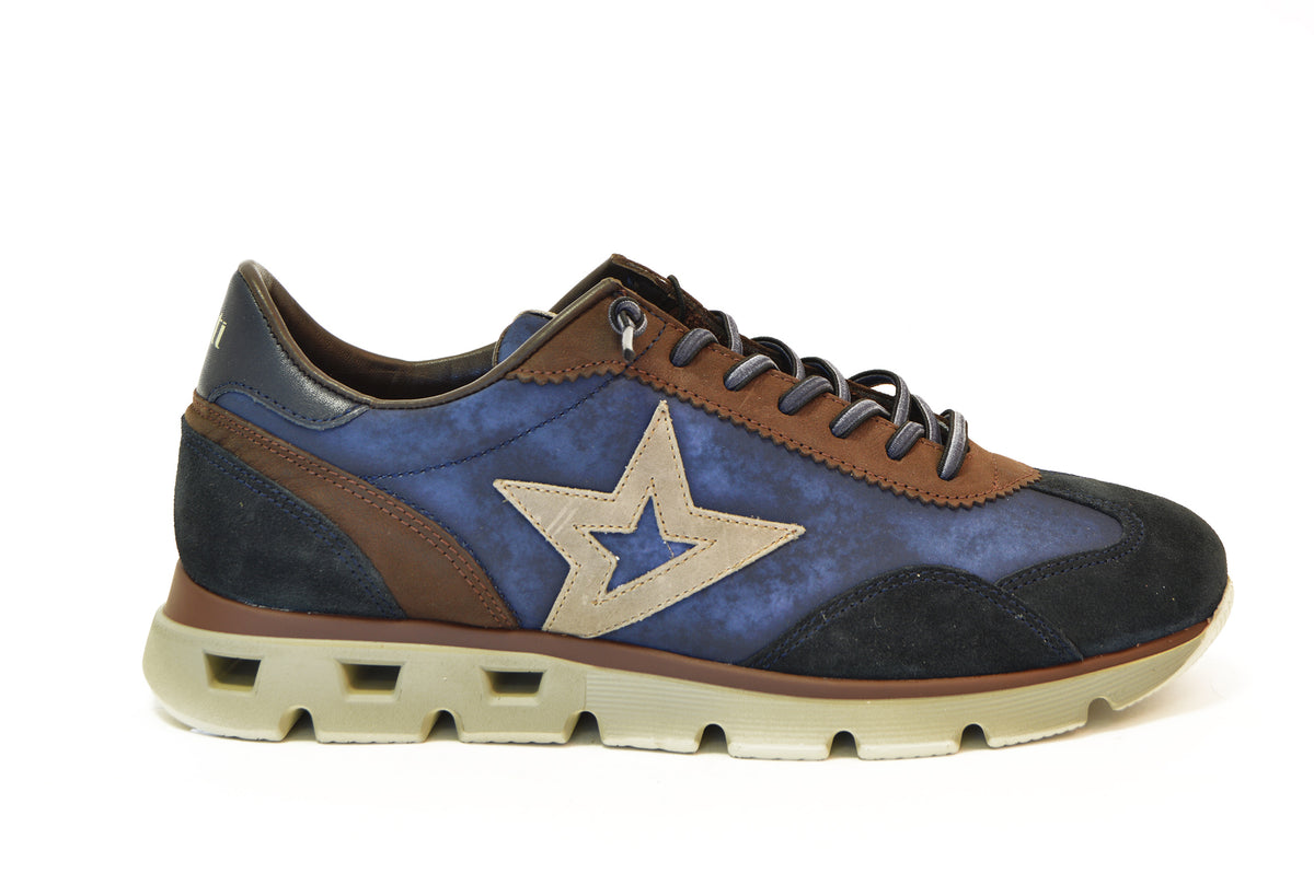Zapatillas Cetti C-1259 ante used Navy-Coffe