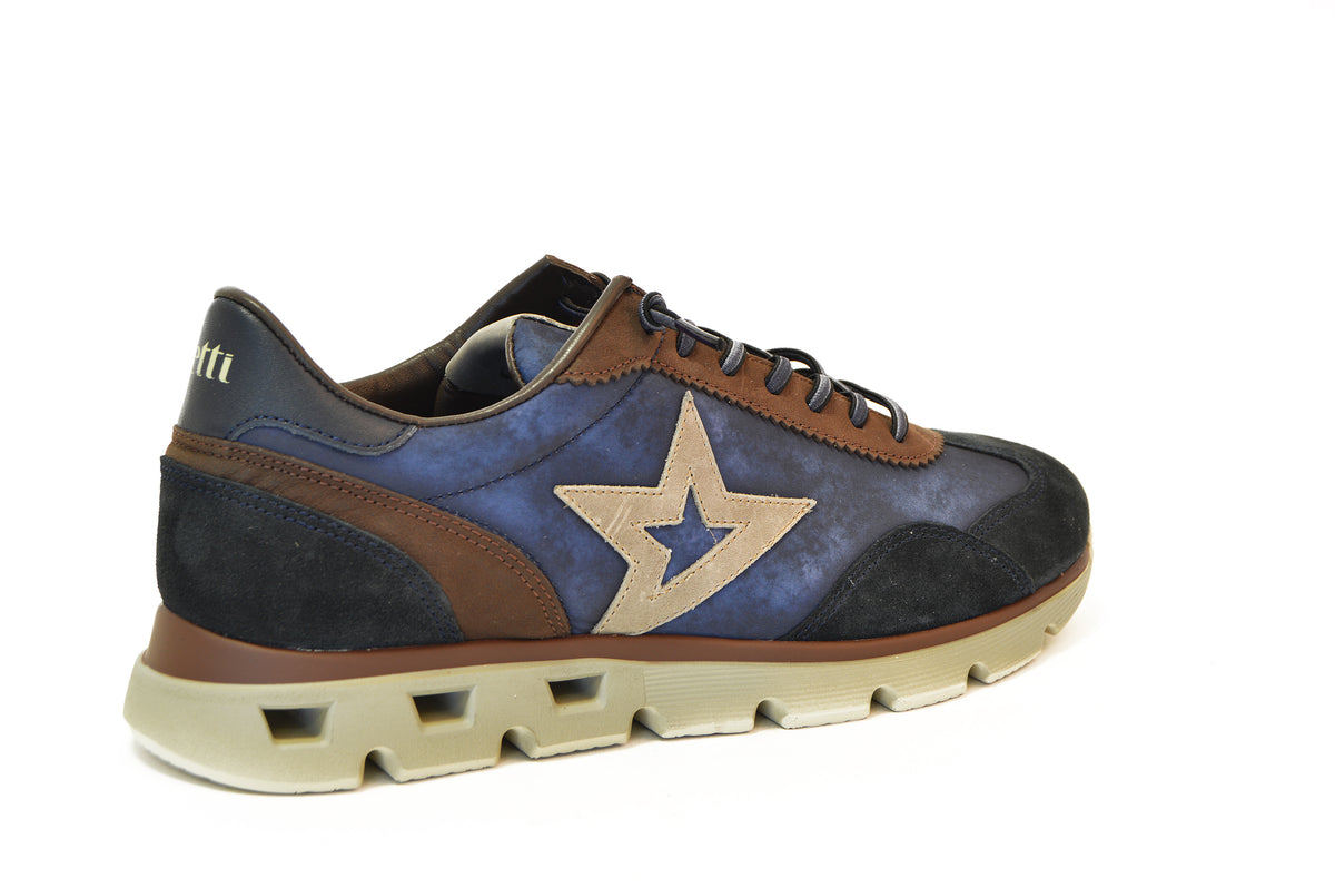 Zapatillas Cetti C-1259 ante used Navy-Coffe