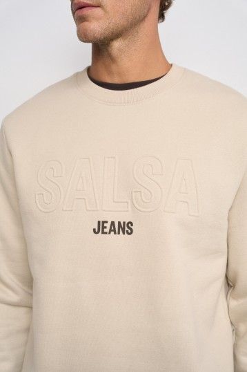 FW26 | Vendas Gerais CREW NECK FLEECE WITH CHEST BADGE
