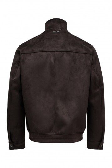 SUEDE BOMBER JACKET