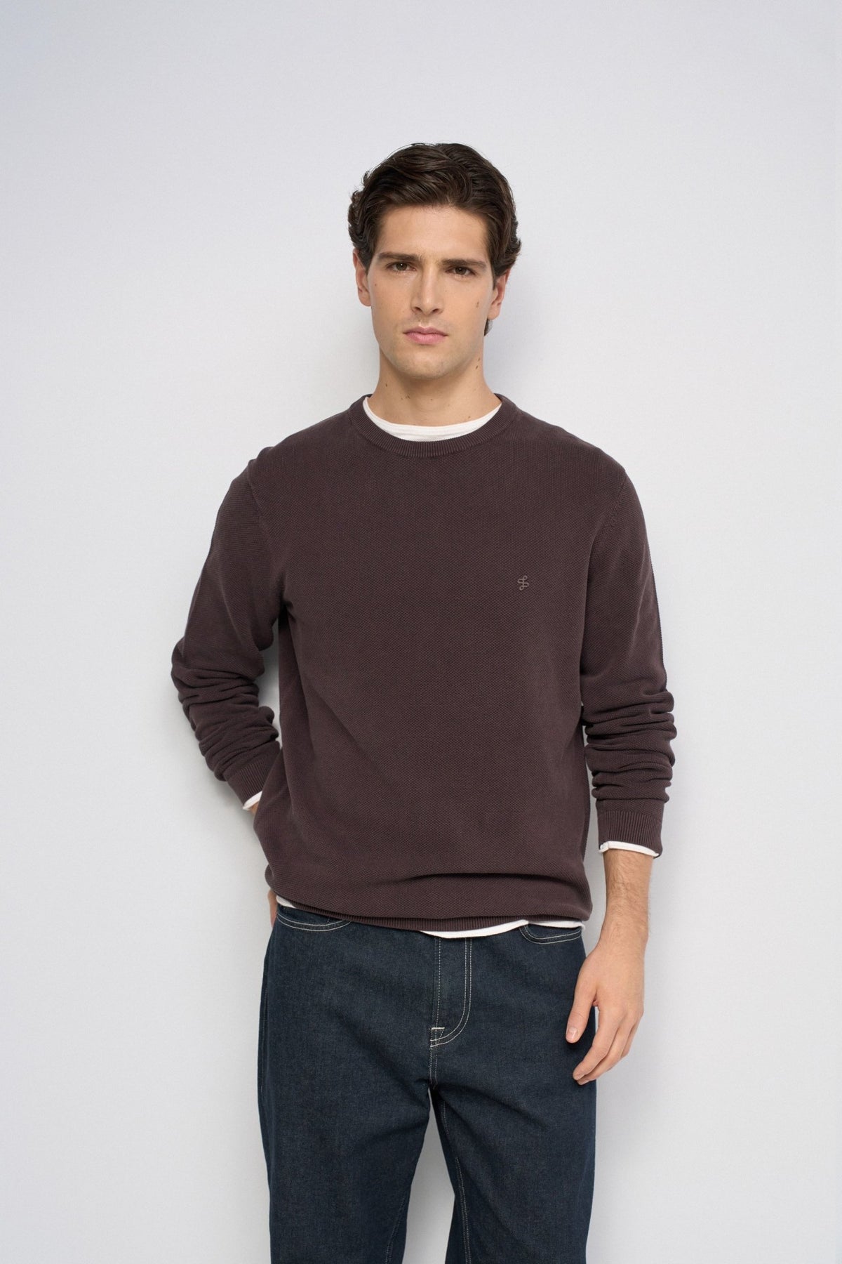Jersey de punto Salsa Jeans color marron