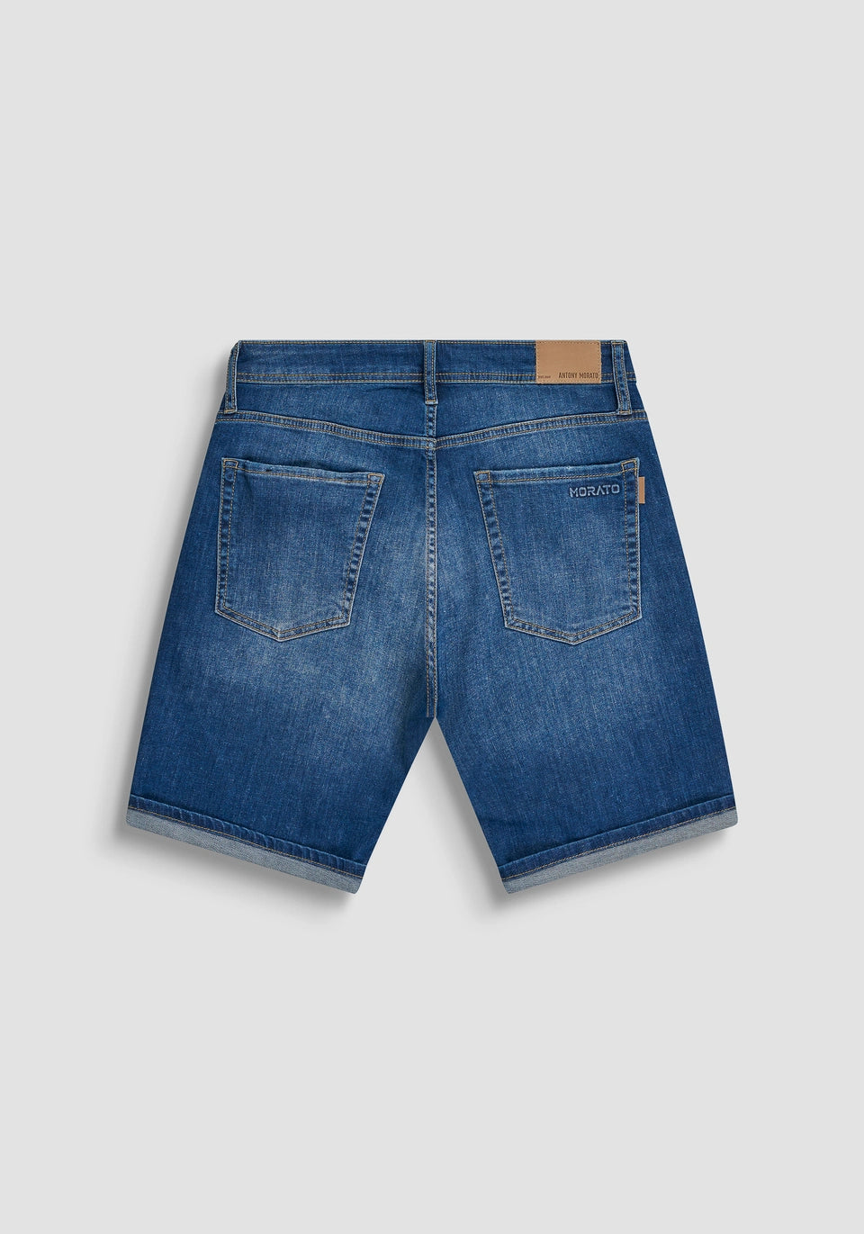 PANTALONES CORTOS SKINNY FIT «RANDY» DE TEJIDO VAQUERO ELÁSTICO