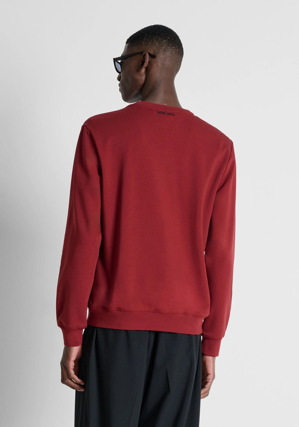 Sudadera tigre Antony Morato color vino