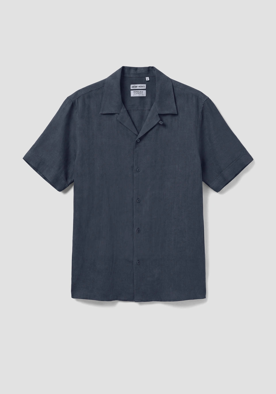 CAMISA REGULAR STRAIGHT FIT «HONOLULU» DE MEZCLA DE LINO Y VISCOSA DE TACTO SUAVE