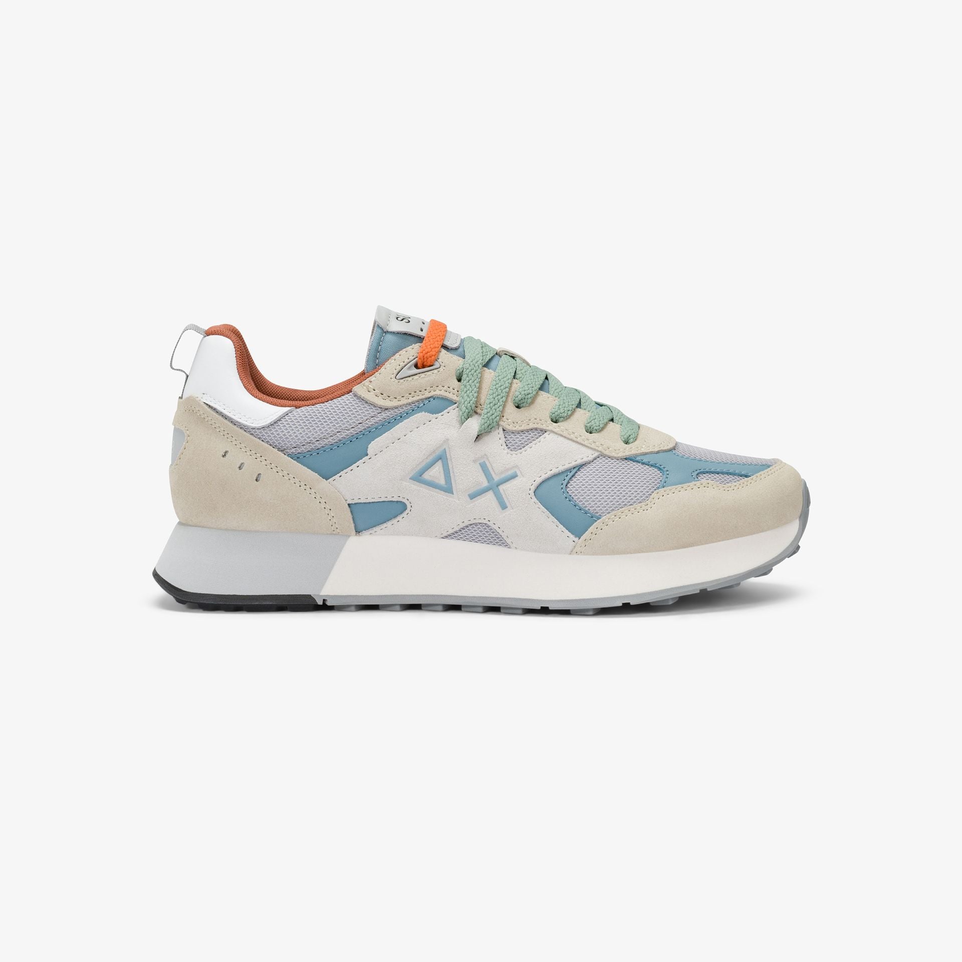 Zapatillas Jaki Outdoor de nailon y ante color blanco roto