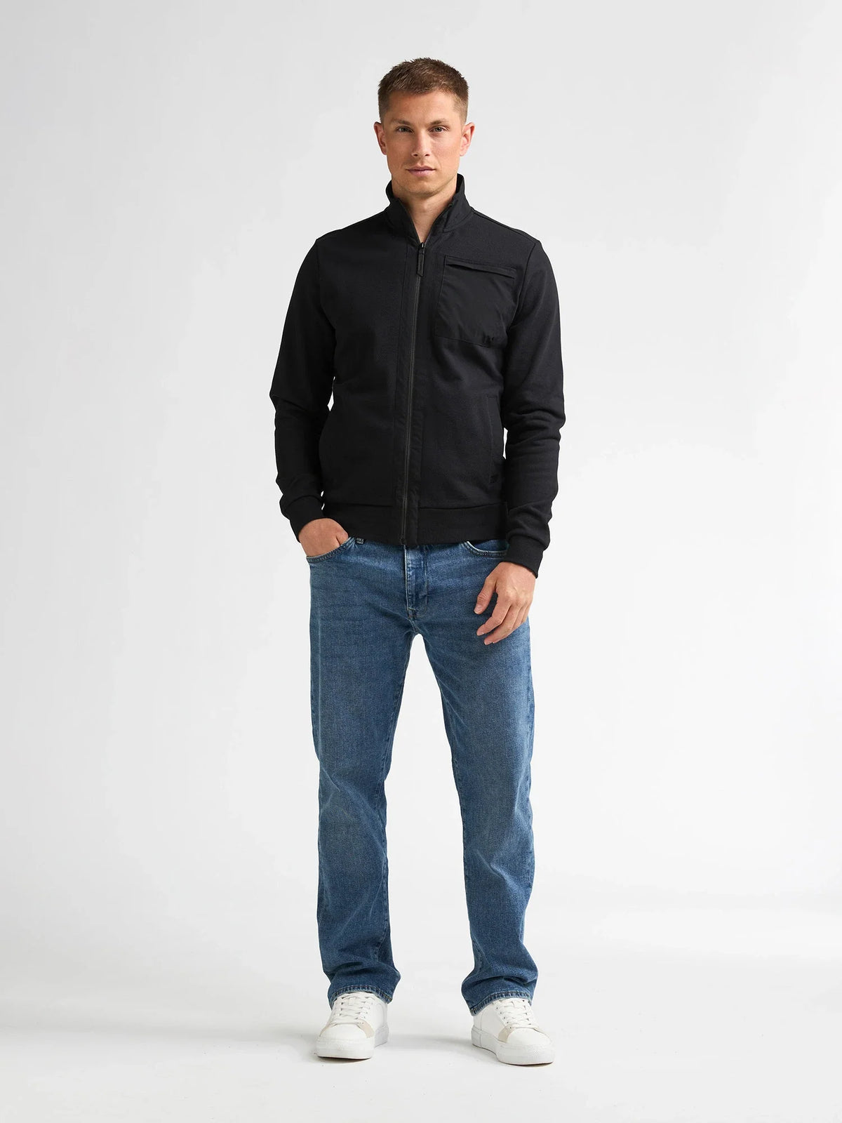 Sudadera de felpa con cremallera completa millcore