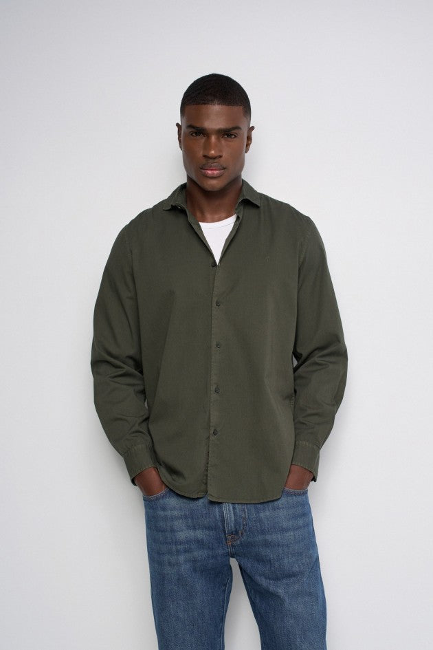 Camisa Sala Jeans color verde