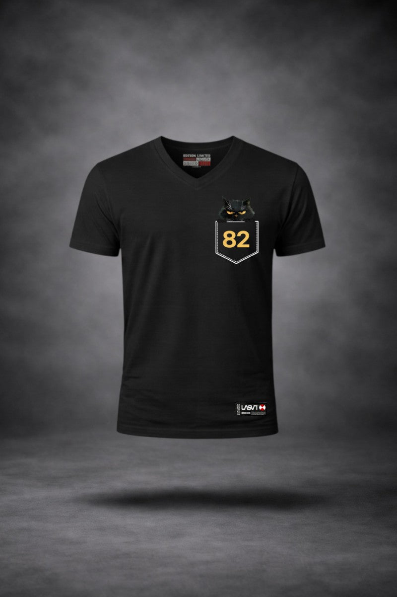 CAMISETA LA SAL BONJOUR NEGRO