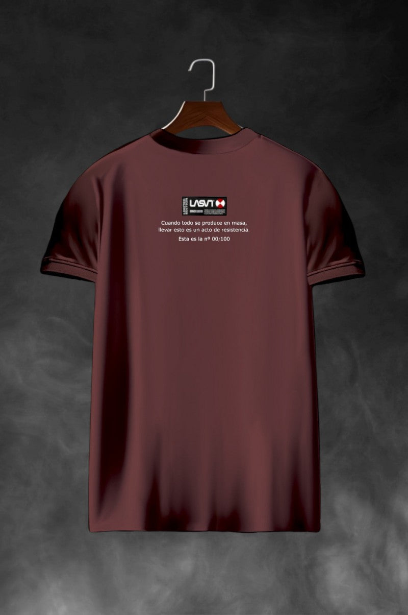 Camiseta de hombre LaSaL OFFDUTY burdeos