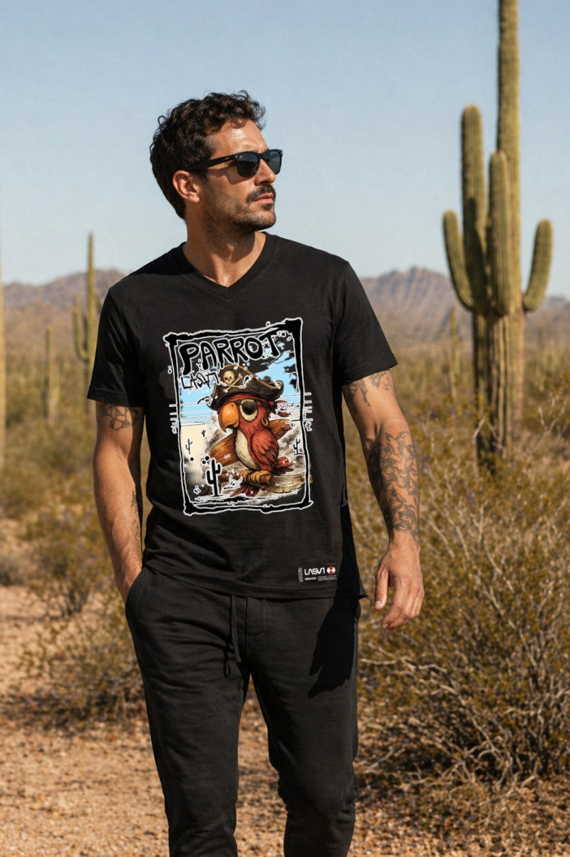 Camiseta de hombre LaSaL ON negro