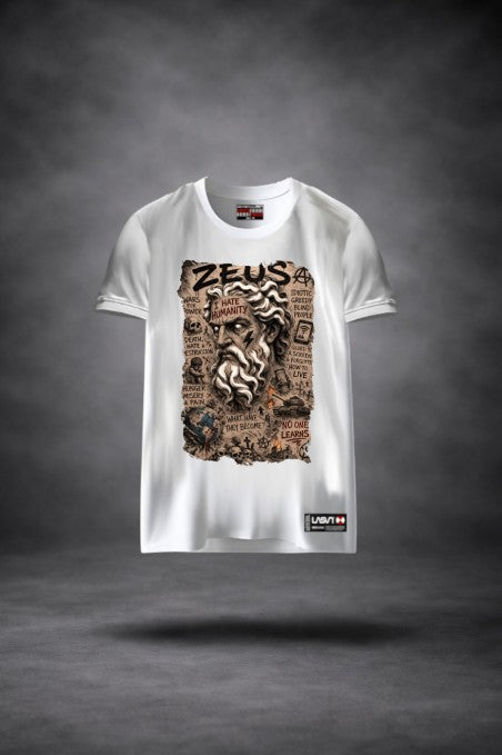 Camiseta LaSal Zeus blanca