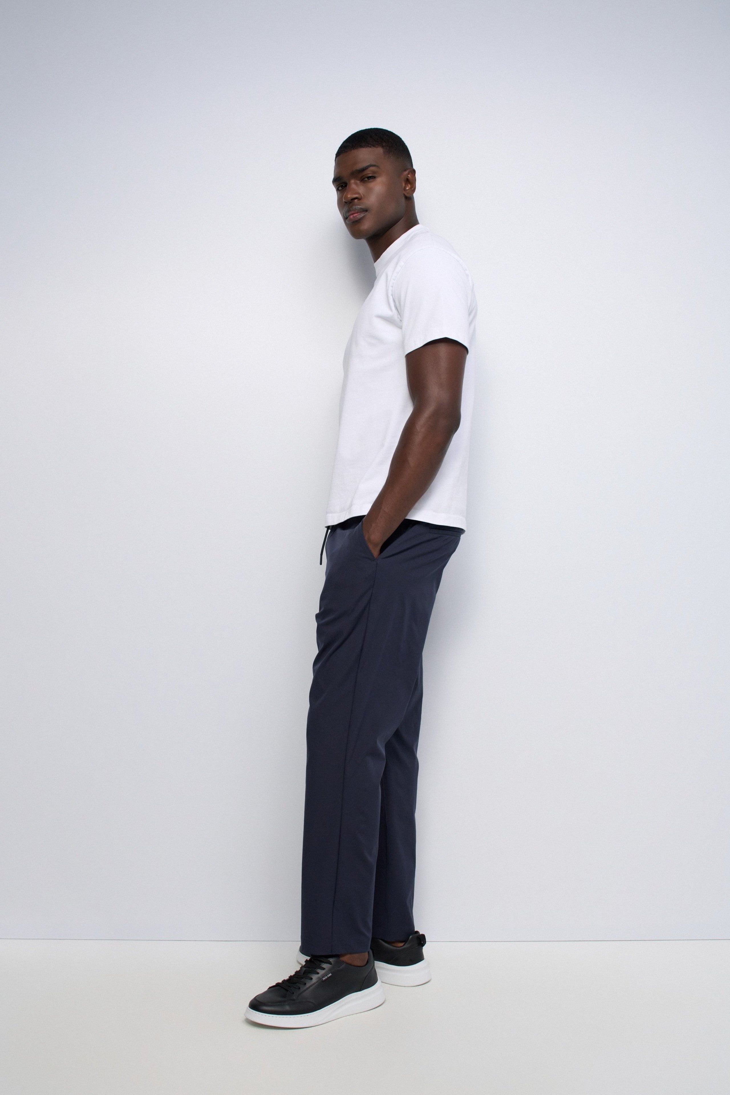 Pantalón chino Salsa Jogger Coolmax marino