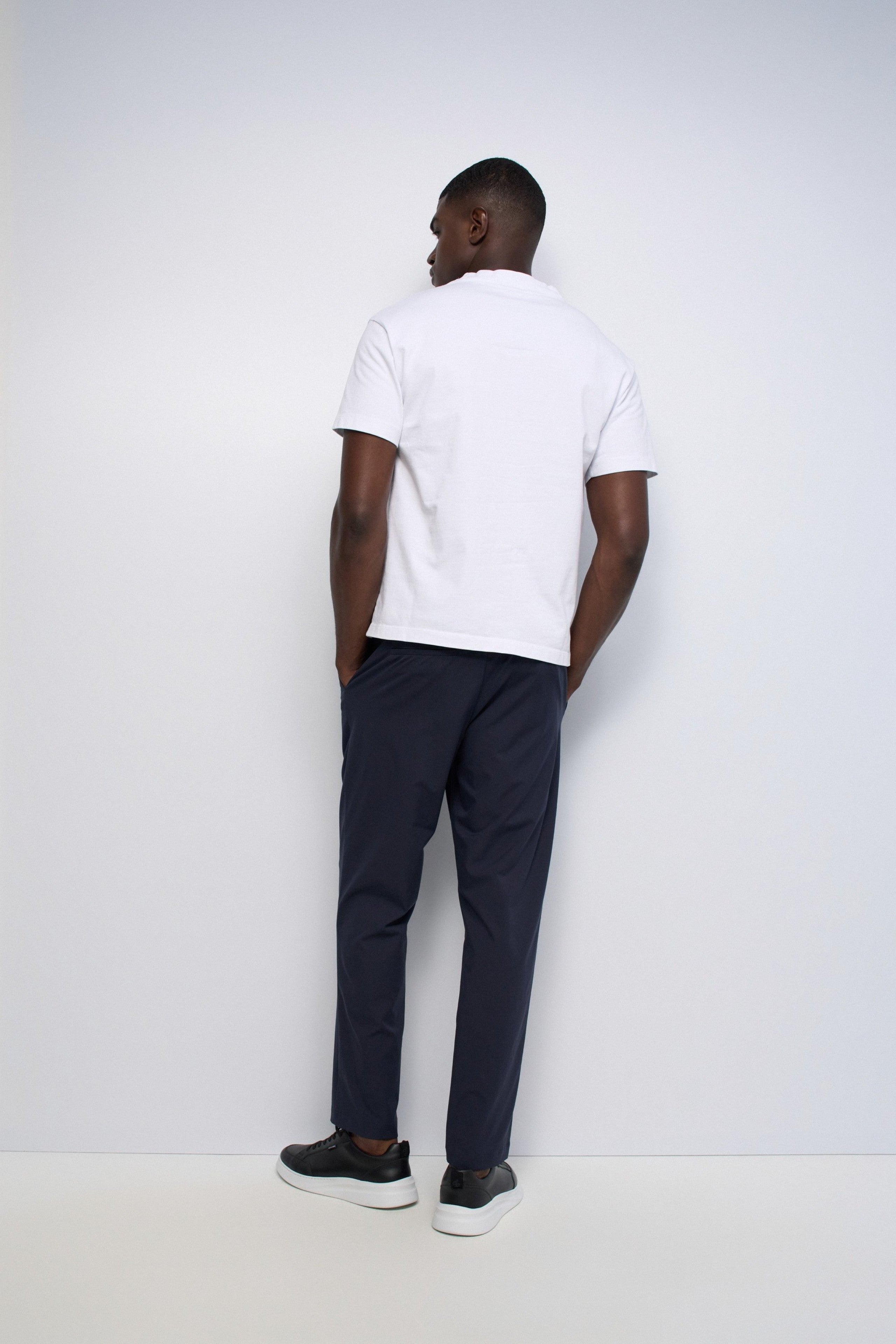 Pantalón chino Salsa Jogger Coolmax marino