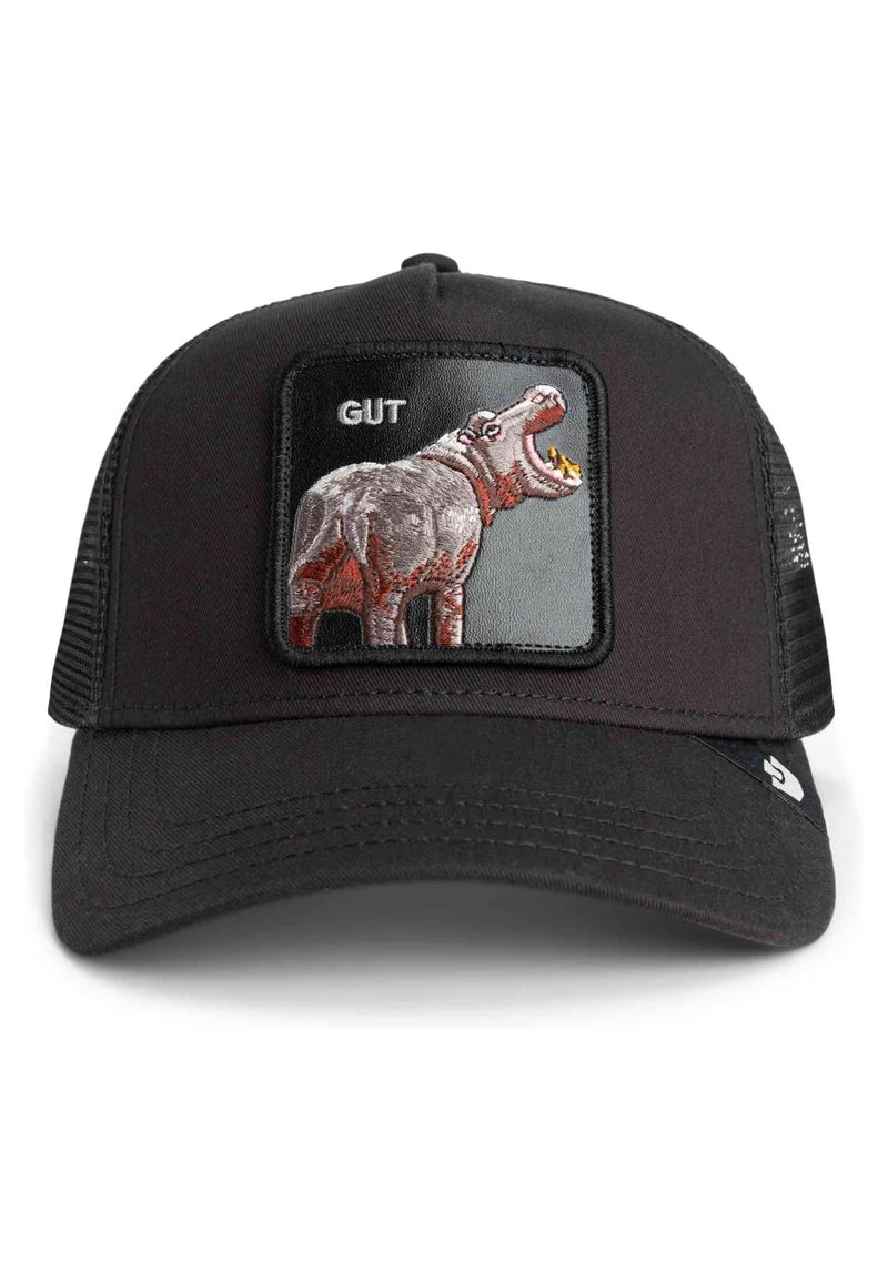 GORRA GOORIN BROS NEGRA HIPOPOTAMO GUT HIPO TRUCKER CAP
