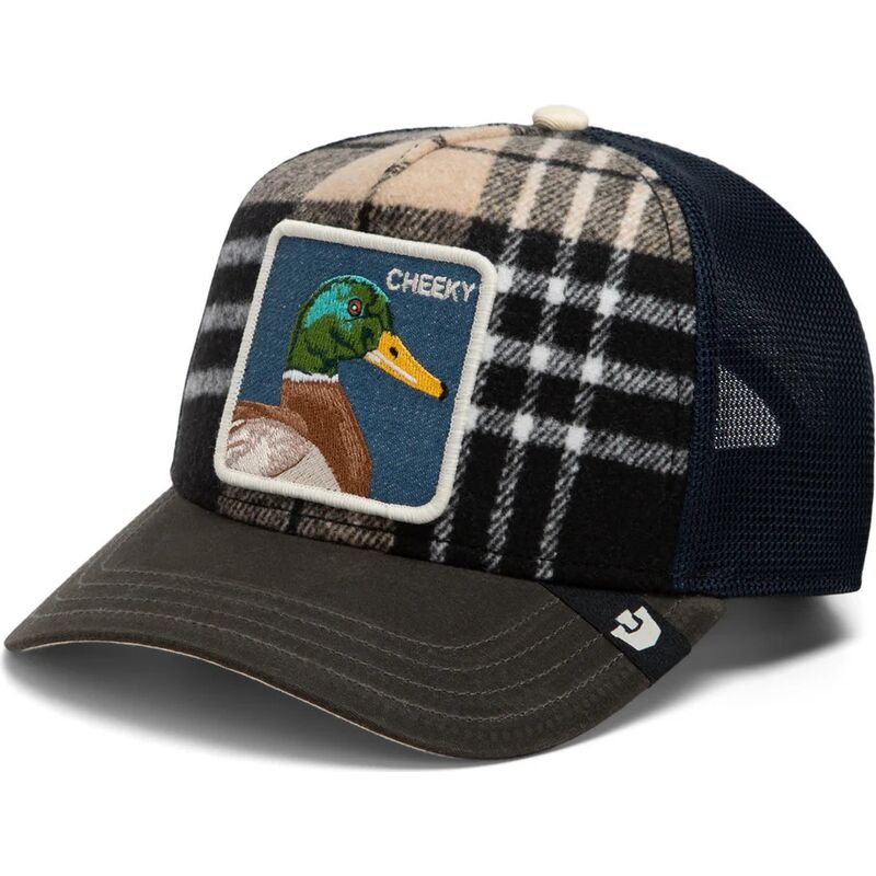Gorra trucker multicolor pato Brit Cheeky Check, Mate The Farm de Goorin Bros.