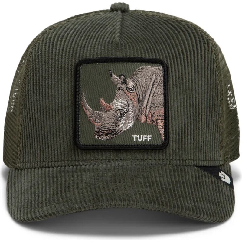 Gorra trucker verde rinoceronte Corduroy Tuff Ridgeline The Farm de Goorin Bros.