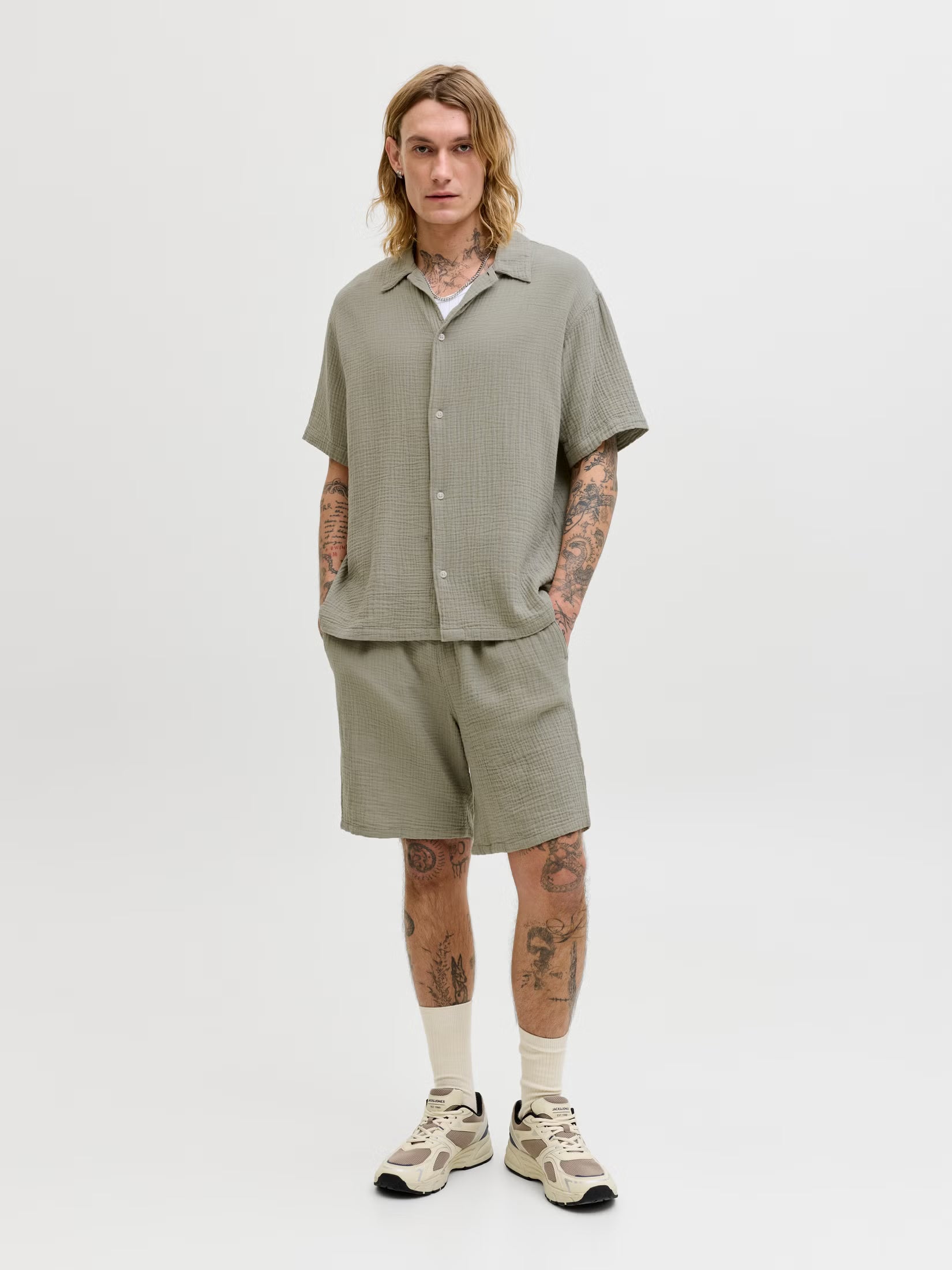 Shorts Corte relaxed