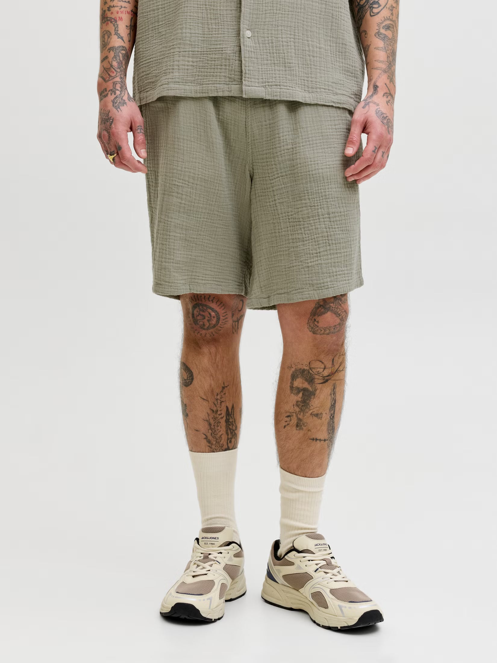 Shorts Corte relaxed