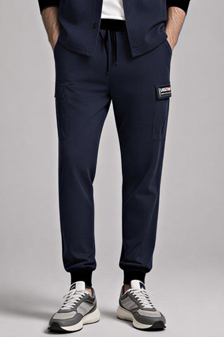 Jogger cargo LaSal Chic azul marino