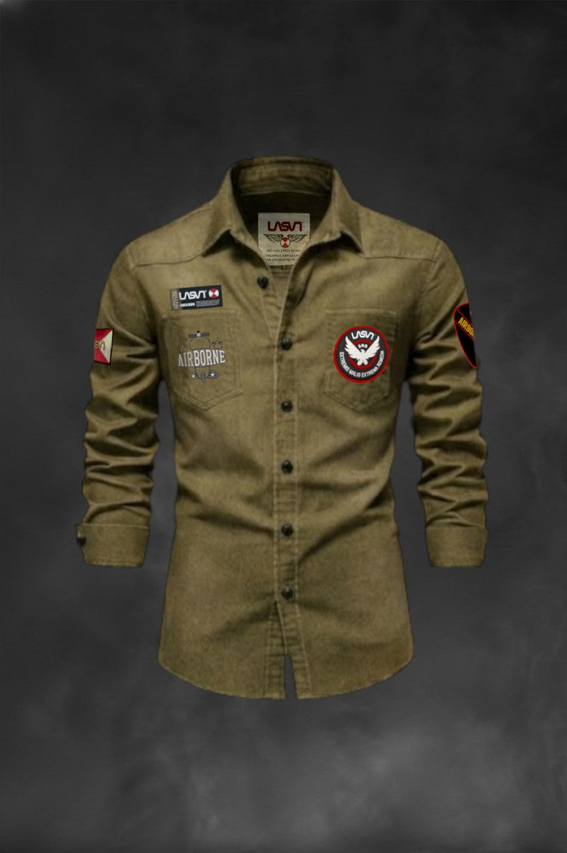 Sobrecamisa de hombre Lasal air kakhi