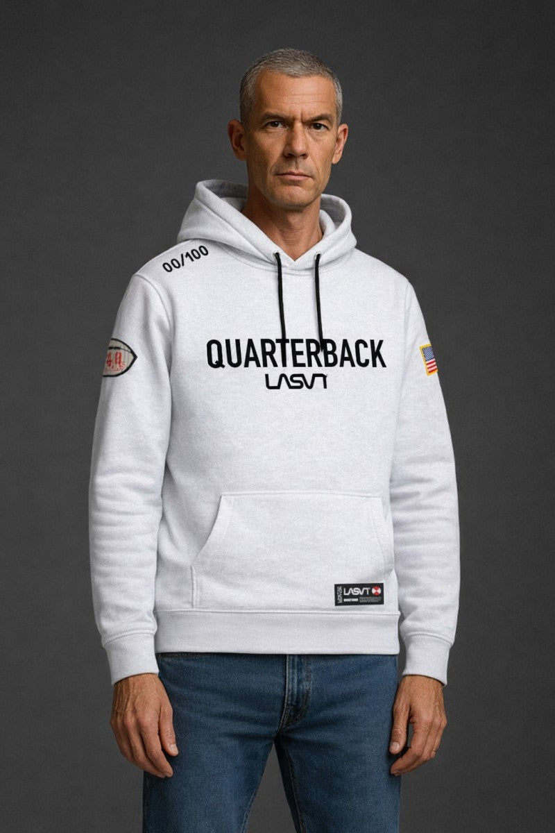 Sudadera de hombre LaSaL by 100 Yardas RINHO blanco