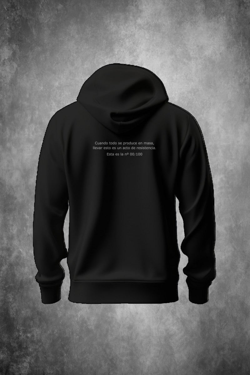Sudadera de hombre LaSaL SNAKE gris oscuro