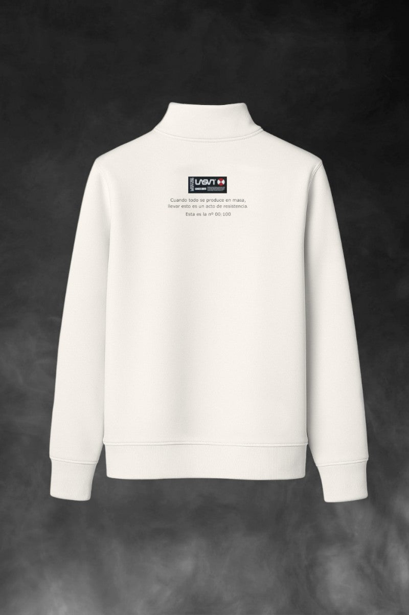 Sudadera deportiva de hombre LaSaL LIONS blanco